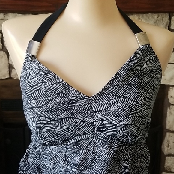 NWOT Maternity Tankini Top  Halter - Picture 2 of 12